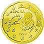 20 c?ntimos de euro (cara propia)